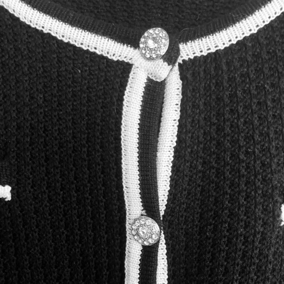 COLLEEN LOPEZ MY FAVORITE THINGS Favorite - Cardigan with Rhinestone Buttons 1X - Picture 11 of 16